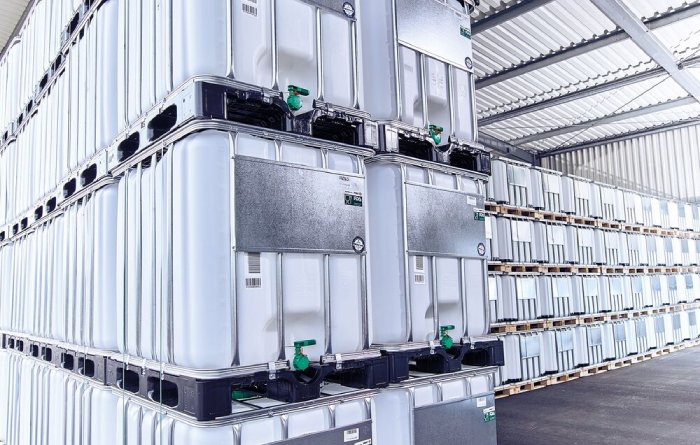 Contenedores IBC/GRG de 1000L.